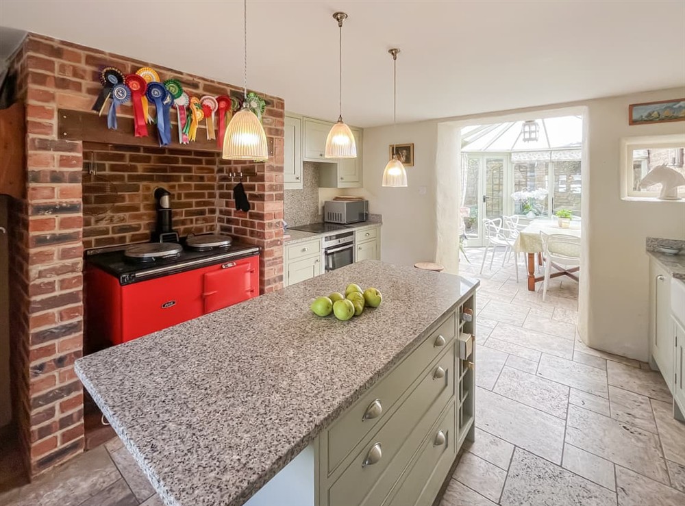 Kitchen at Crown House in Tinwell, Lincolnshire