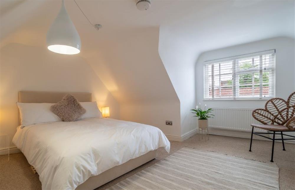 Bedroom three with large double bed at Crown Street, Bury St Edmunds