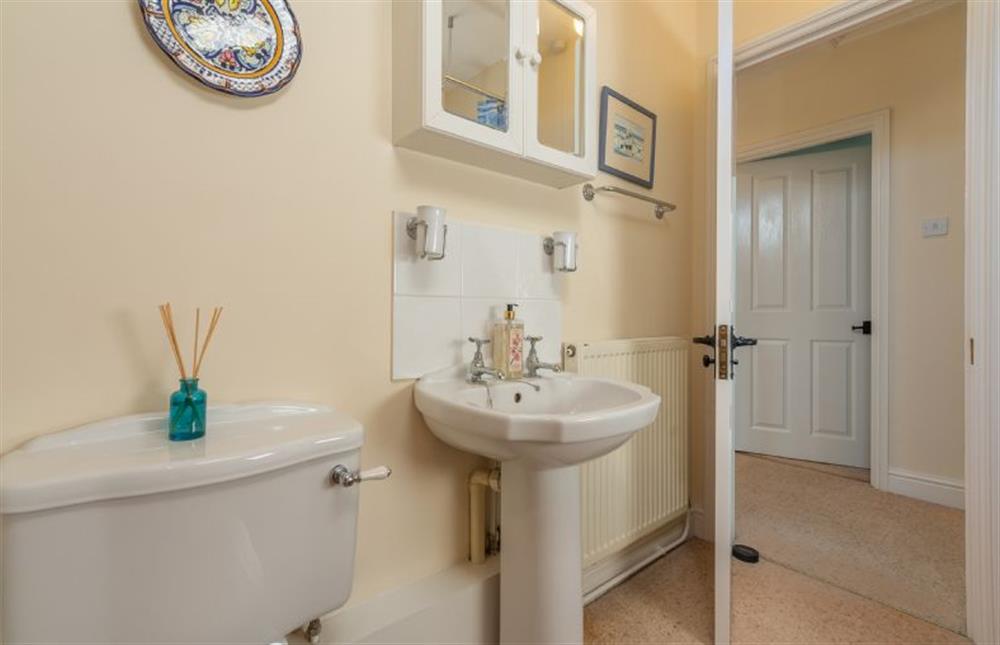 First floor:  Family bathroom at Crown Villa, Wells-next-the-Sea