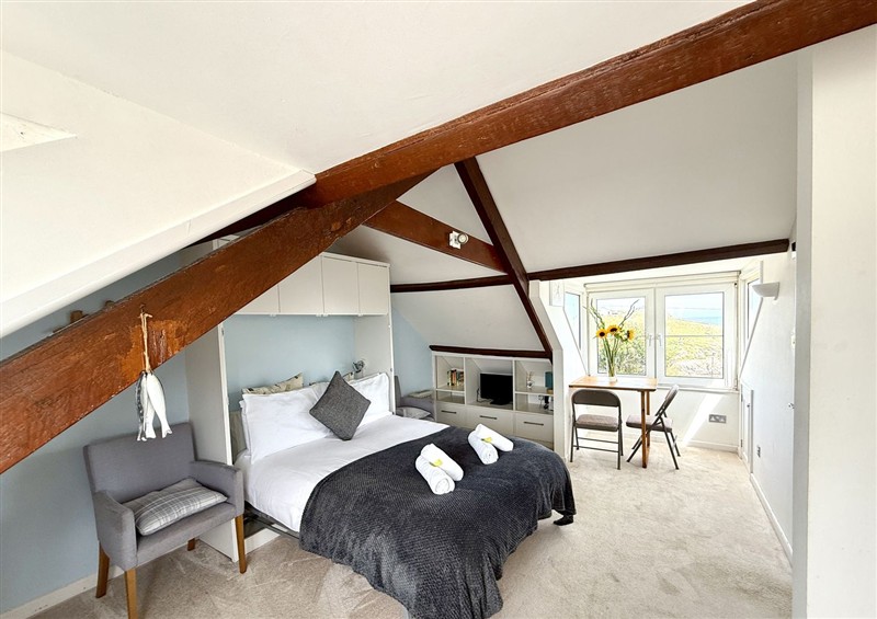 This is a bedroom at Crows Nest, St Ives