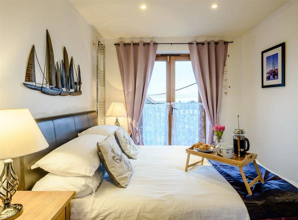 Double bedroom at Crows Nest in Wells-next-the-Sea, Norfolk