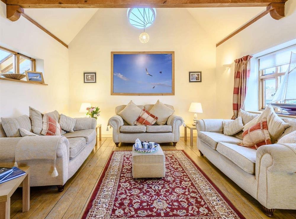 Living area at Crows Nest in Wells-next-the-Sea, Norfolk