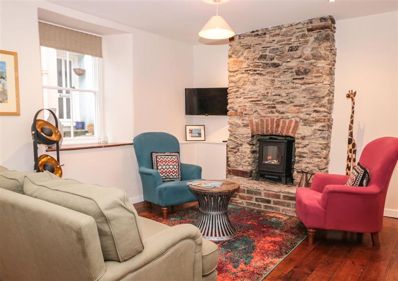 Enjoy the living room at Crowthers Cottage, Dartmouth