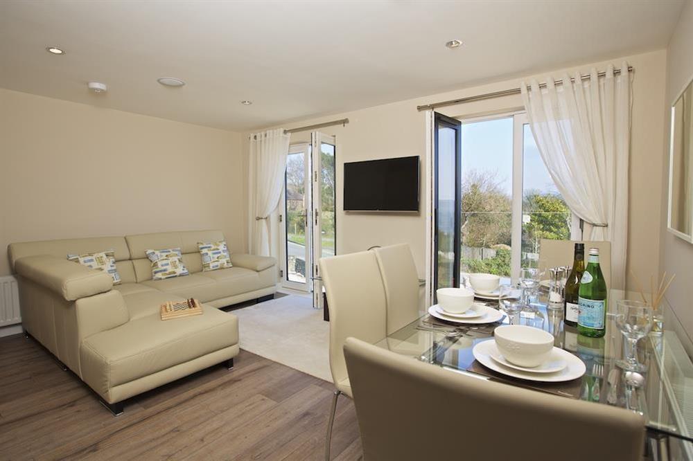 A bright and sunny open-plan area with lovely views over the town (photo 2) at Crowthers in , Dartmouth