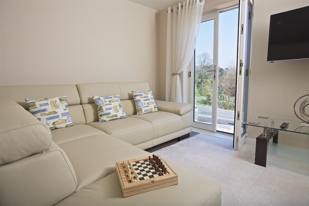 A bright and sunny open-plan area with lovely views over the town at Crowthers in , Dartmouth