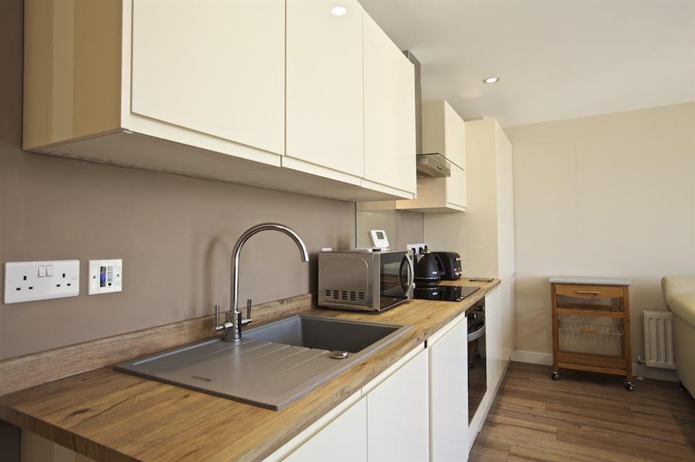 Fully fitted, contemporary kitchen with sleek designer units (photo 2) at Crowthers in , Dartmouth