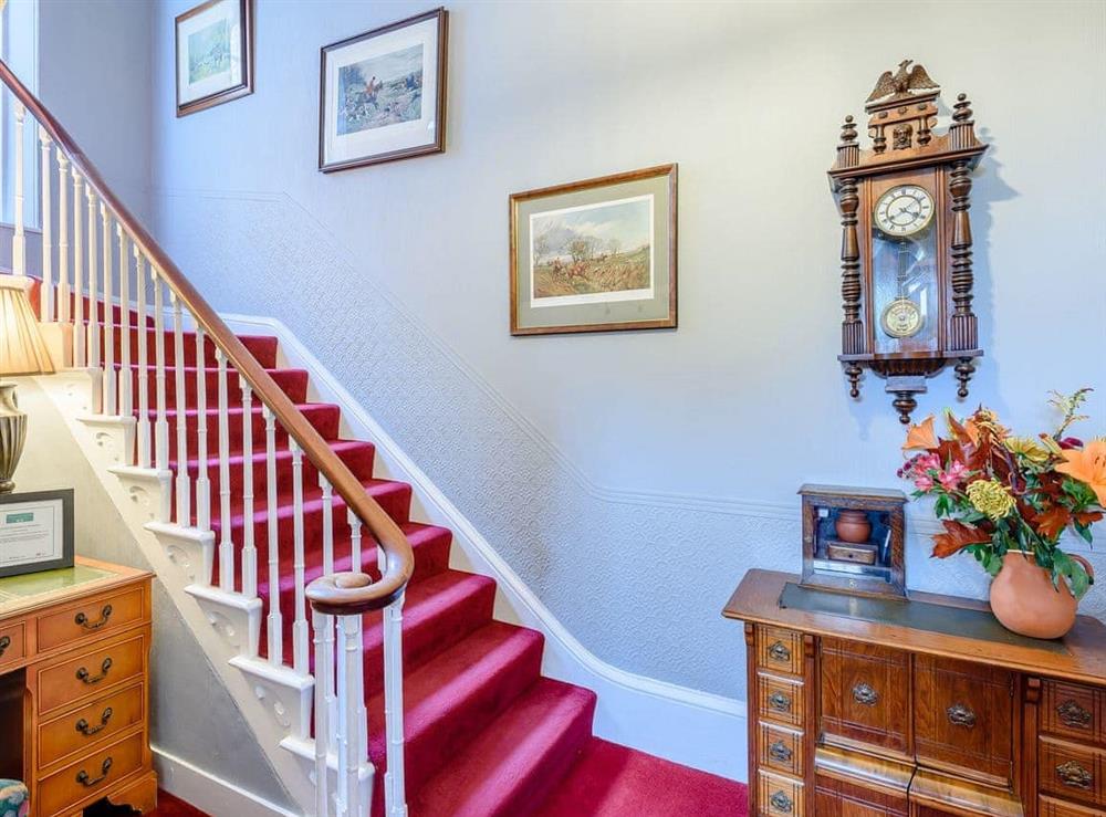 Stairs at Croxton House in Ulceby, South Humberside