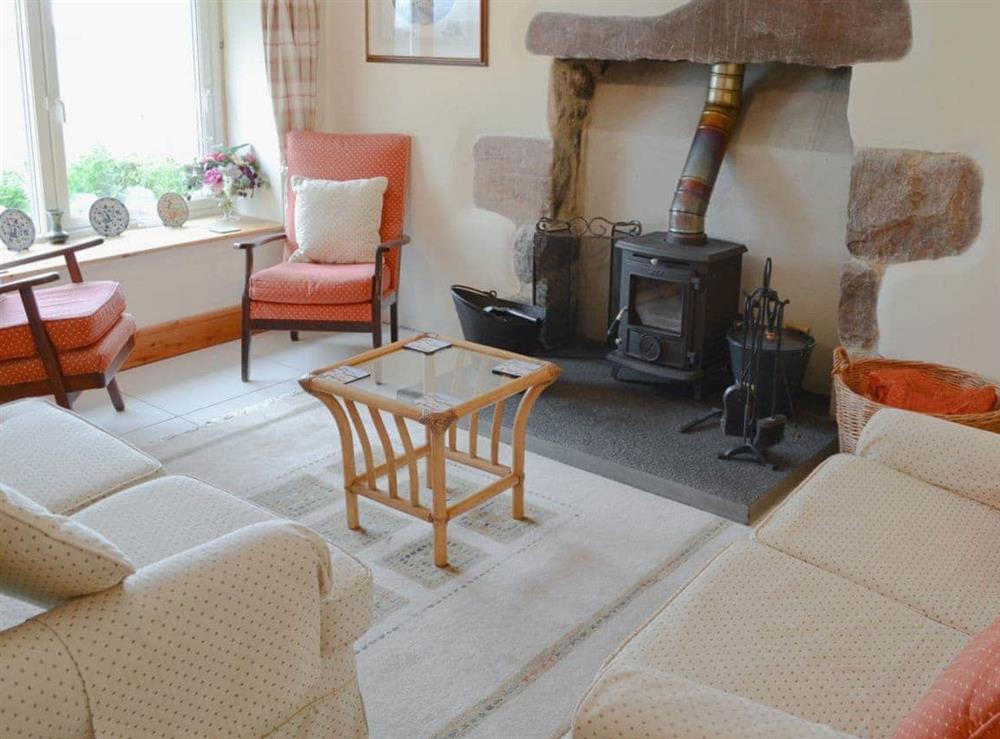 Living room at Cruary in Applecross, Wester Ross., Ross-Shire