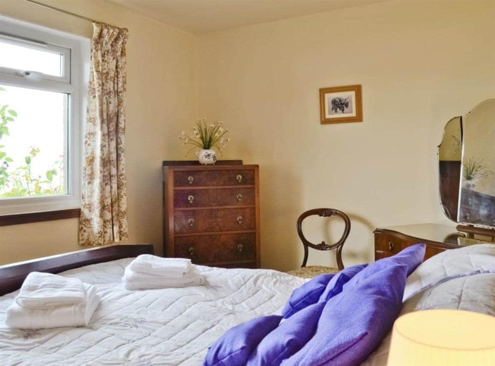 Double bedroom at Crubisdale in Blairmore, near Dunoon, Argyll
