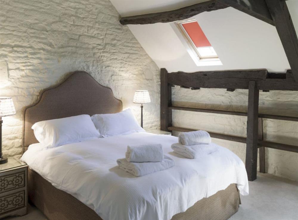 Comfortable double bedroom at The Long Barn, 