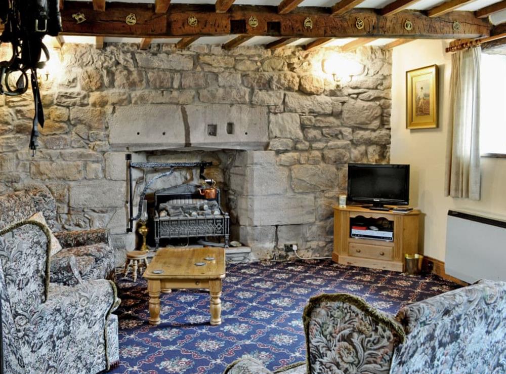 Living room at Cruck End in Appleby-In-Westmorland, Cumbria