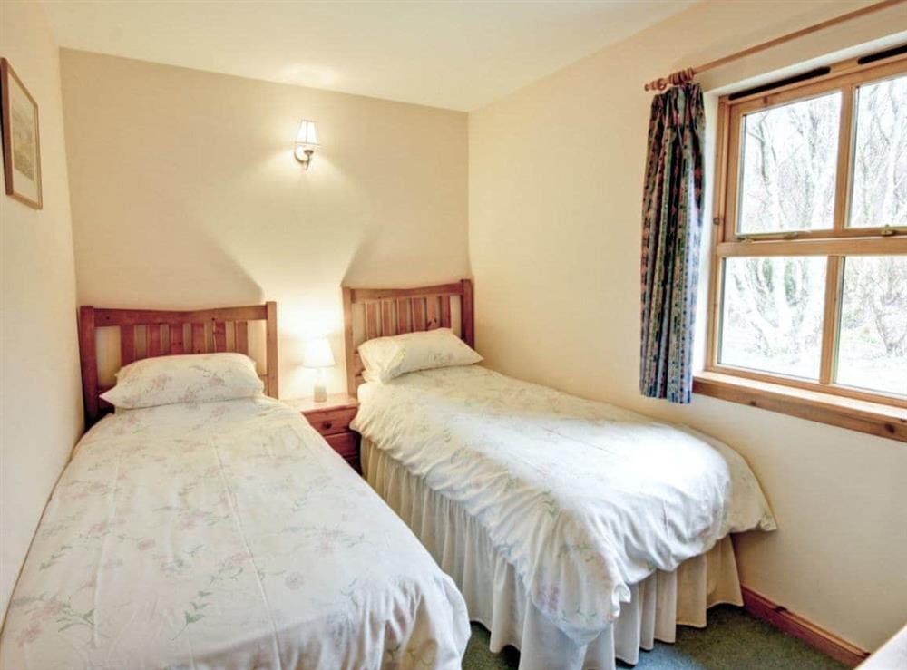 Twin bedroom at Cruinn in Achnamara, Nr Lochgilphead, Argyll., Great Britain