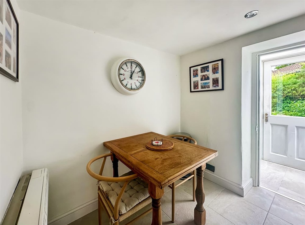 Dining Area at Crumble Cottage in Bradford-on-Avon, Wiltshire