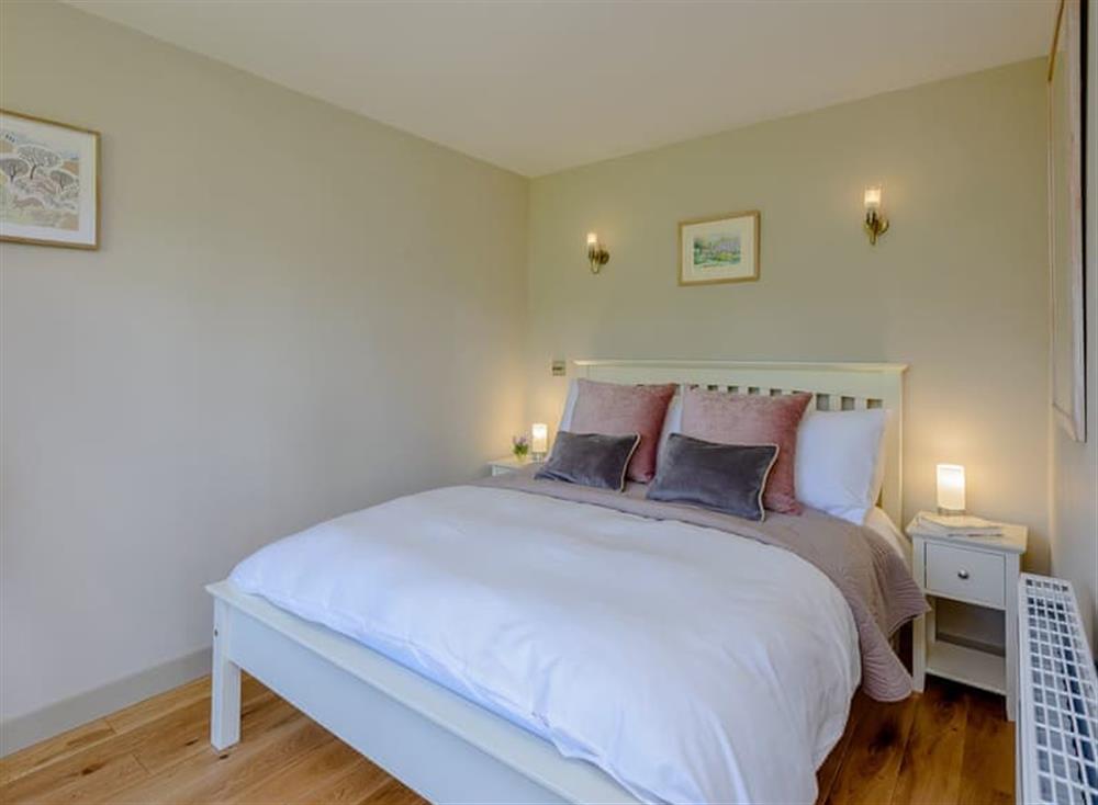 Double bedroom at Cruxton Lodge in Little Cruxton, Cruxton, Dorchester, England