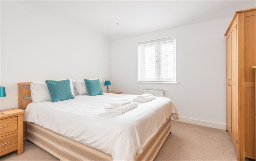 Double bedroom at Crysawna in Newquay