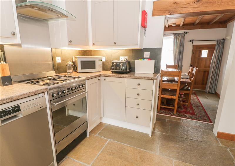 This is the kitchen at Cuckoo Cottage, Pateley Bridge