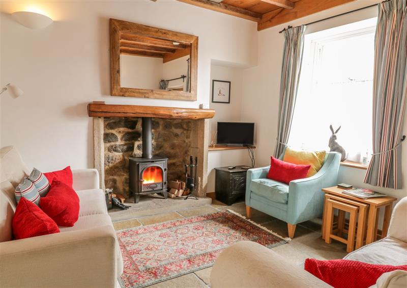 This is the living room at Cuckoo Cottage, Pateley Bridge