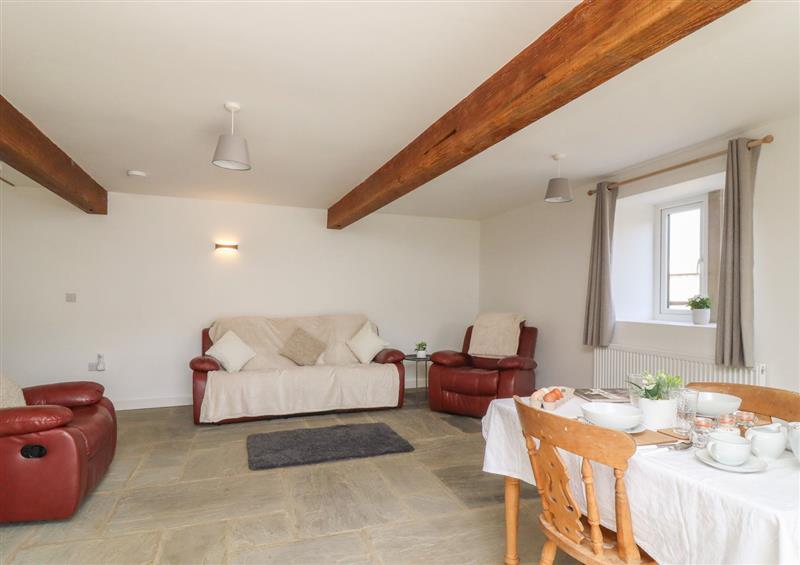 Relax in the living area at Cuckoo Cottage, Sawood near Oxenhope