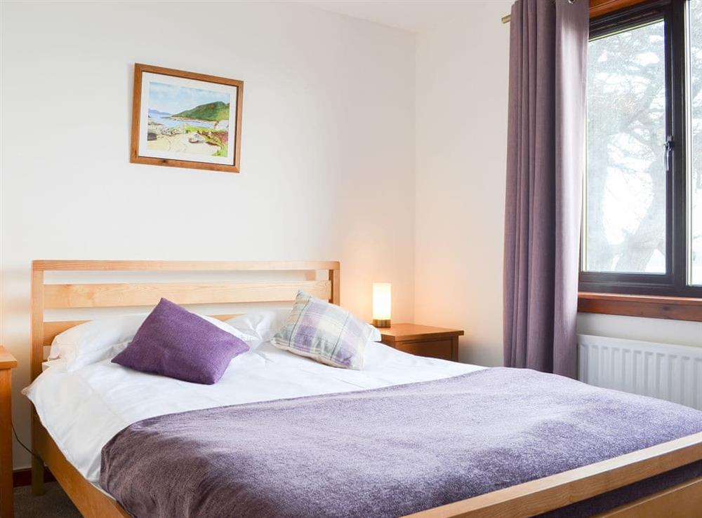 Double bedroom at Cuckoos Nest in Cove, near Poolewe, Ross-Shire