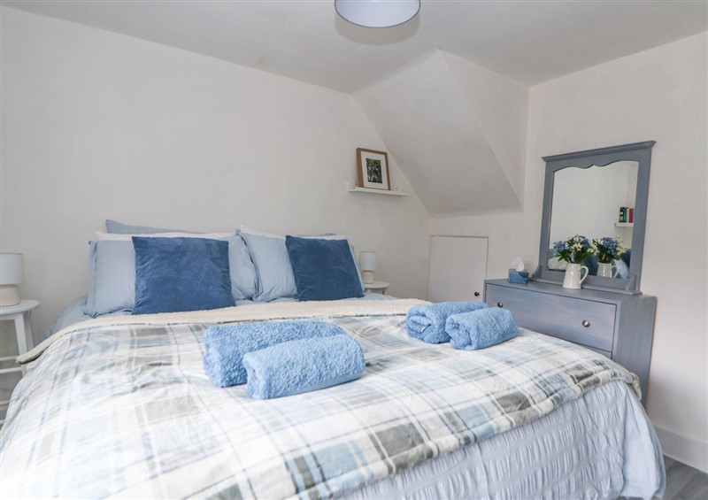 This is the bedroom at Cuddfan at Swallow Cottage, Rhydtalog near Coedpoeth