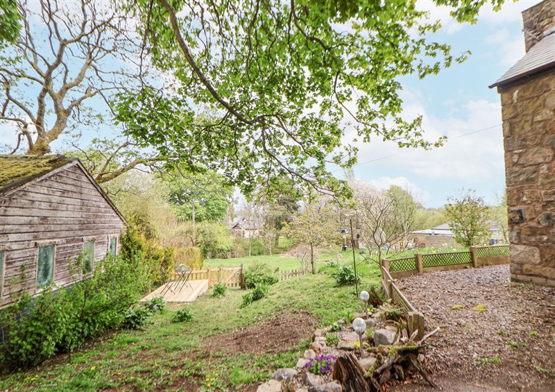 This is the garden at Cuddfan at Swallow Cottage, Rhydtalog near Coedpoeth