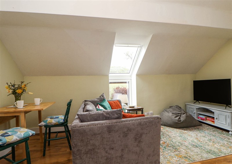This is the living room at Cuddfan at Swallow Cottage, Rhydtalog near Coedpoeth