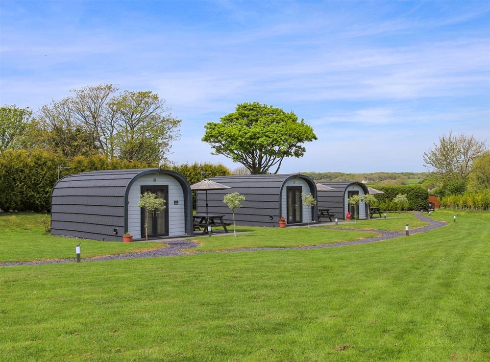 Exterior at Cuddfan in Brynsiencyn, near Newborough, Gwynedd