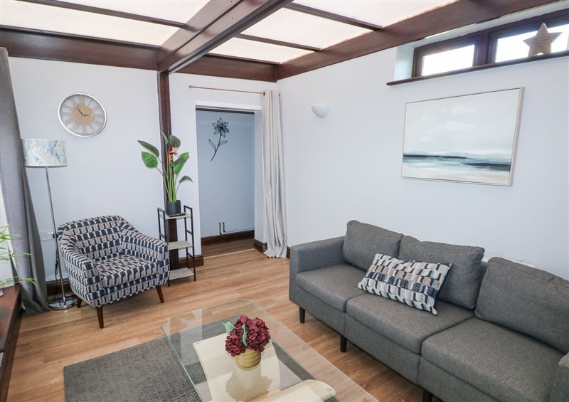 This is the living room at Cuddfan, Llanteg