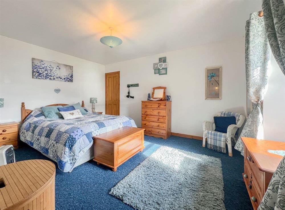 Double bedroom at Cuillin Cottage in Arnisdale, Glenelg, Ross-Shire