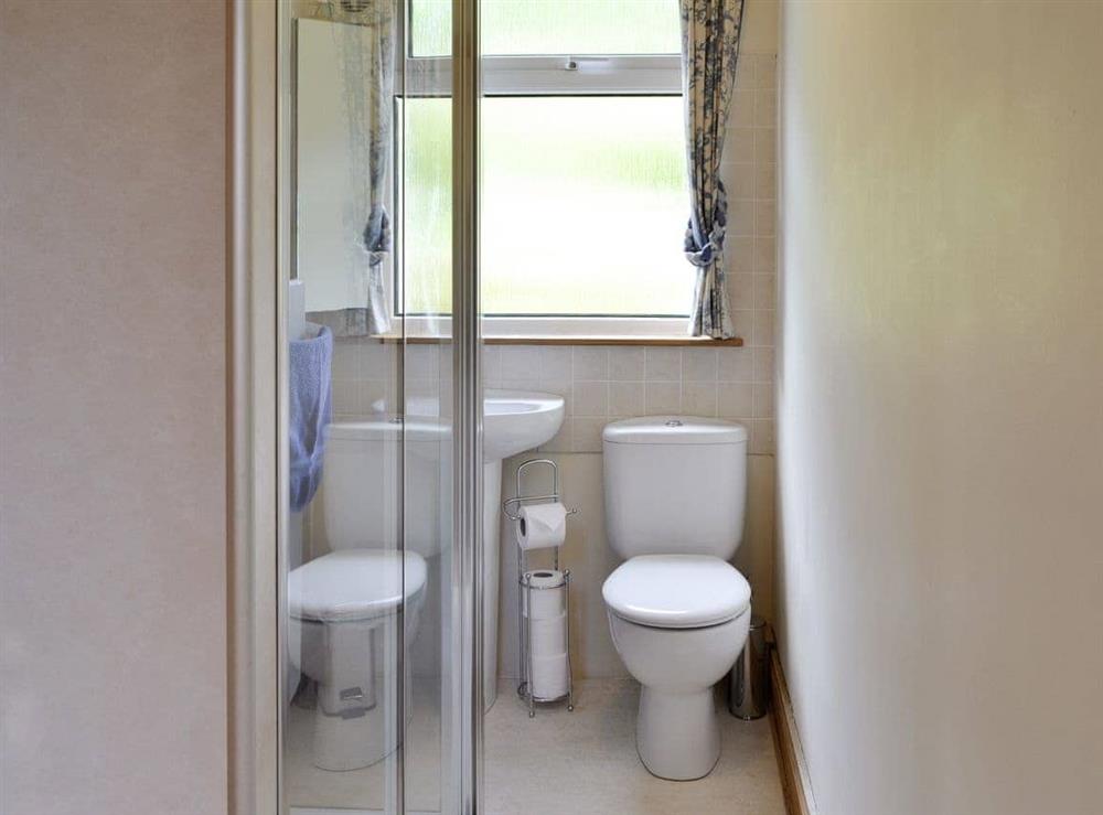 Shower room at Cuillin View in Husabost, Isle of Skye., Isle Of Skye