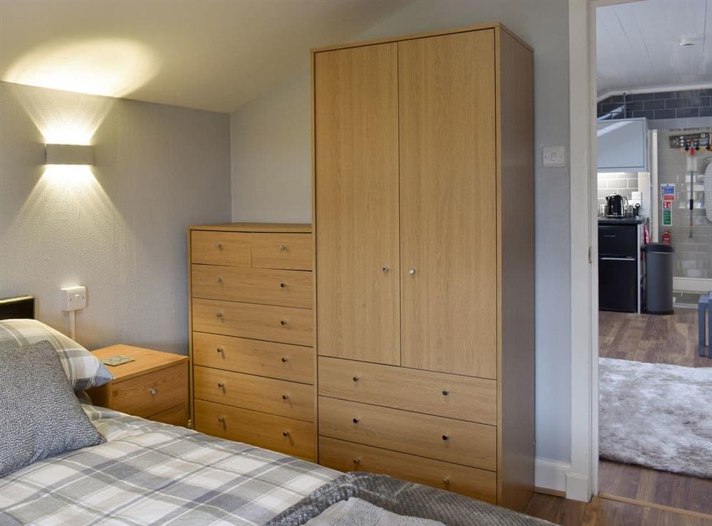 Ample storage within double bedroom at Cuillin View Apartment, 