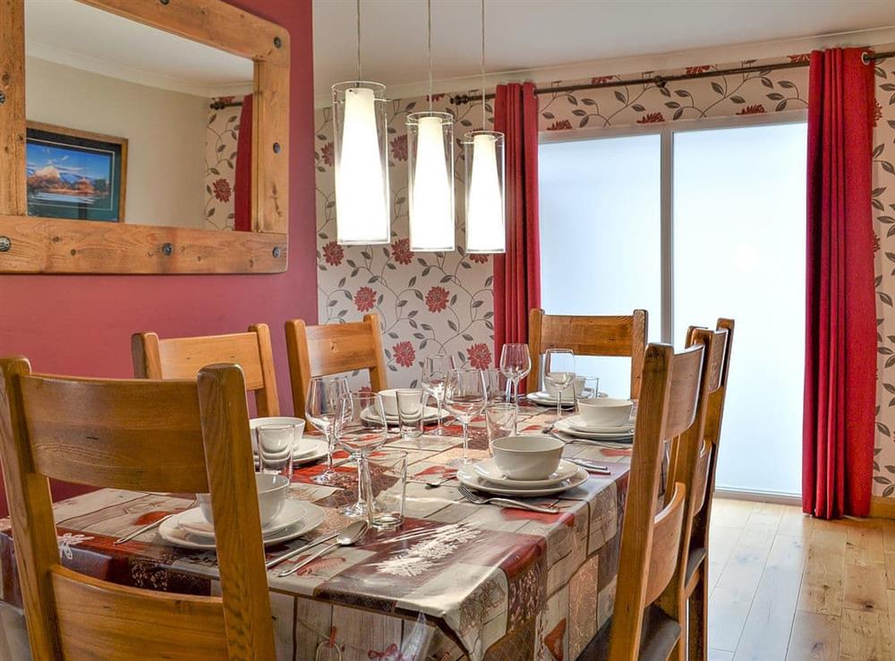 Dining room at Cuiltean in Spean Bridge, Fort William, Inverness-Shire