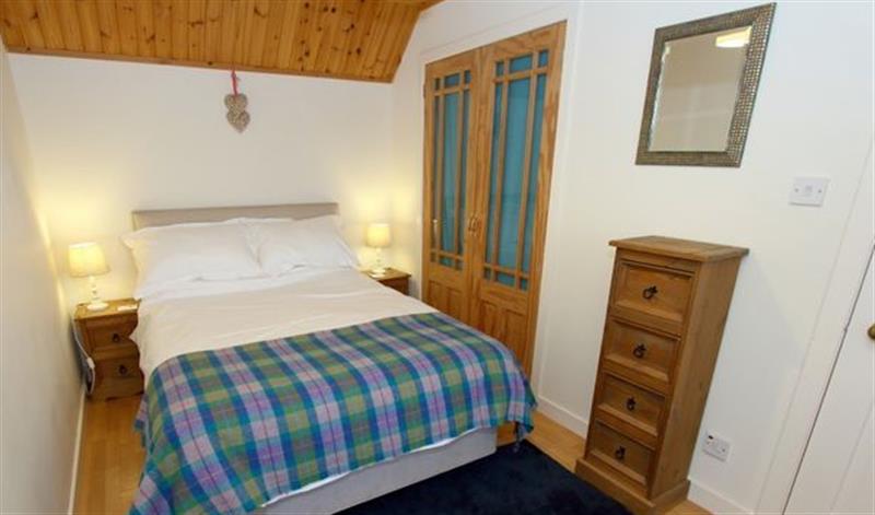 One of the bedrooms at Cuir-na-Bhoir, Creagorry