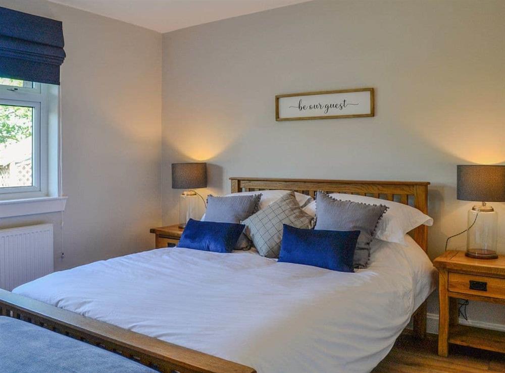 Double bedroom at Culbae Bungalow in Newton Stewart, Wigtownshire