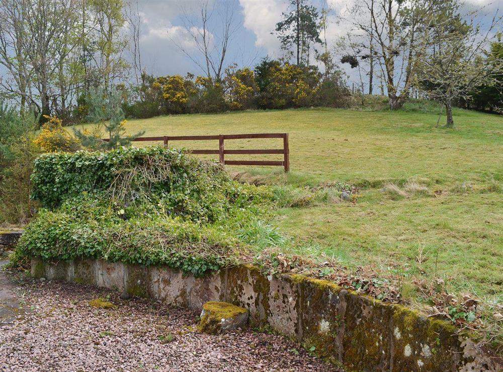 Garden at Culcharry Cottage in Cawdor, Nairn, Highland