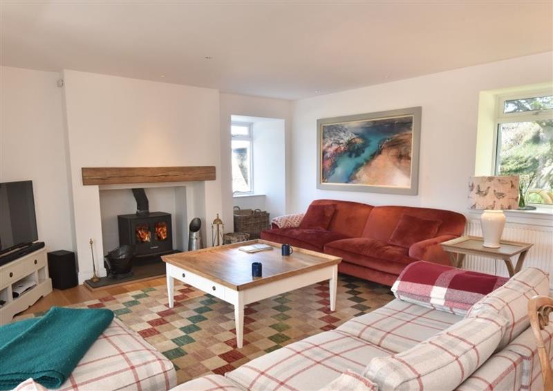 Relax in the living area at Culkein Lodge, Drumbeg