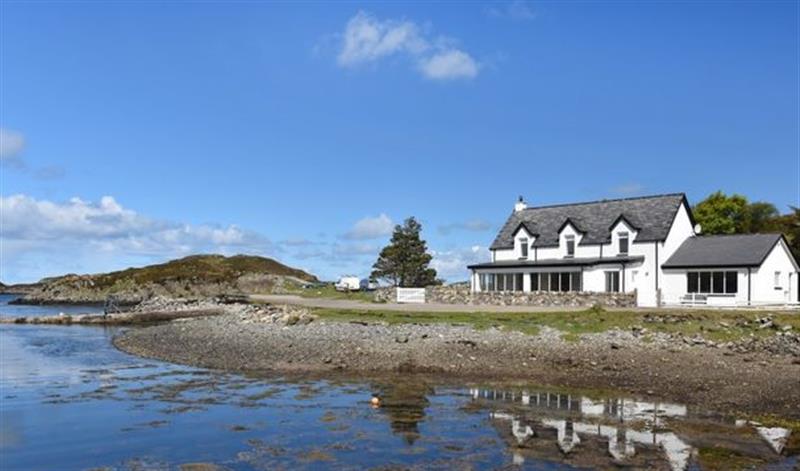 The setting at Culkein Lodge, Drumbeg