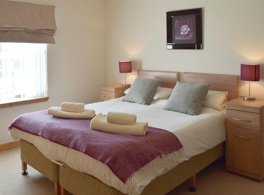 Comfortable double bedroom at Pine Cottage, 