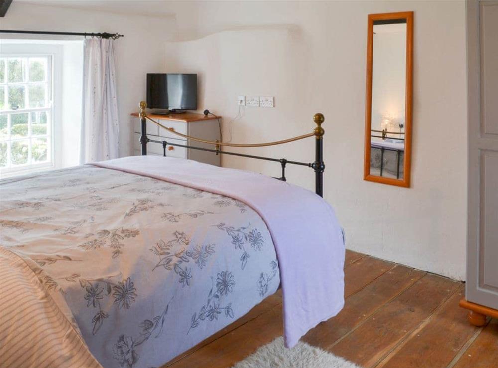 Warm and welcoming double bedroom at Culvada in Trebarwith, Delabole., Cornwall