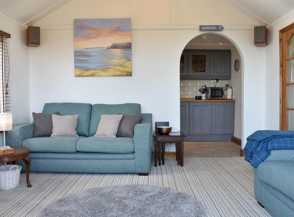 Delightful living room (photo 2) at Culver Chalet in Bembridge, near Sandown, Isle of Wight