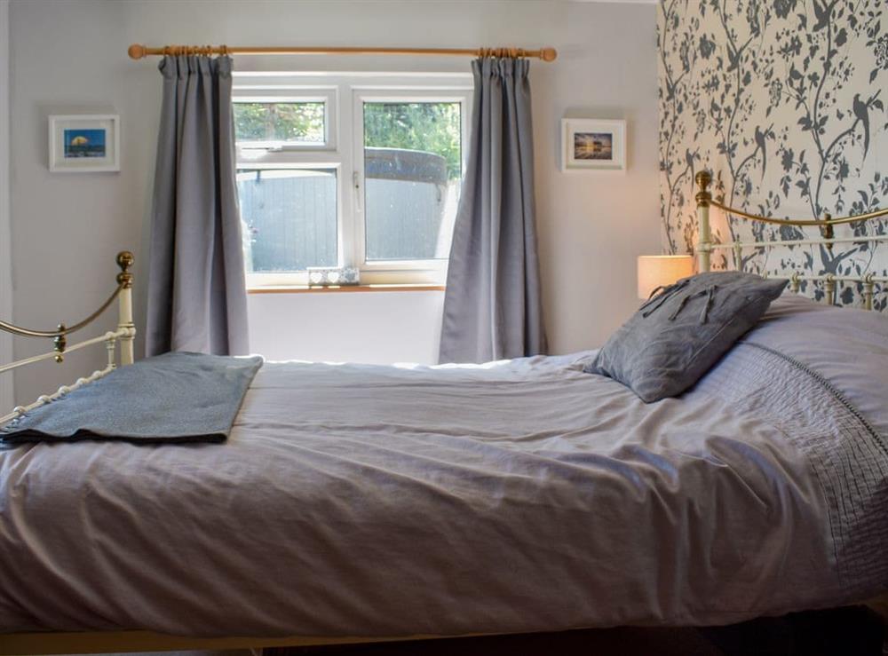 Well presented double bedroom at Culver Chalet in Bembridge, near Sandown, Isle of Wight