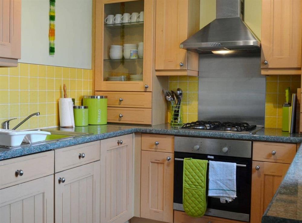 Well equipped kitchen at Culver Cottage in Sandown, Isle Of Wight