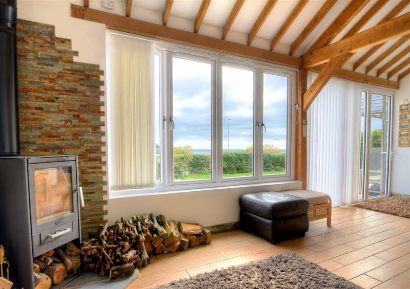 The living room at Cumberland Cottage, Lyme Regis