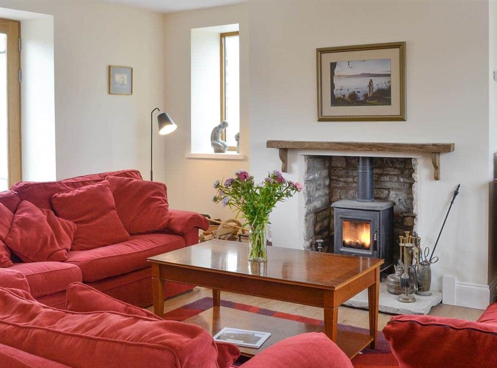 Welcoming living room at Cumberland House in Orton, near Appleby, Cumbria
