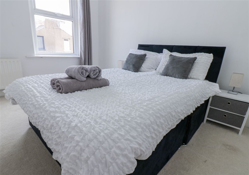 One of the 2 bedrooms at Cumberland House, Workington