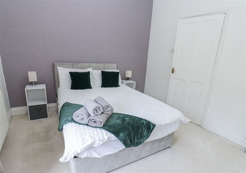 This is a bedroom at Cumberland House, Workington