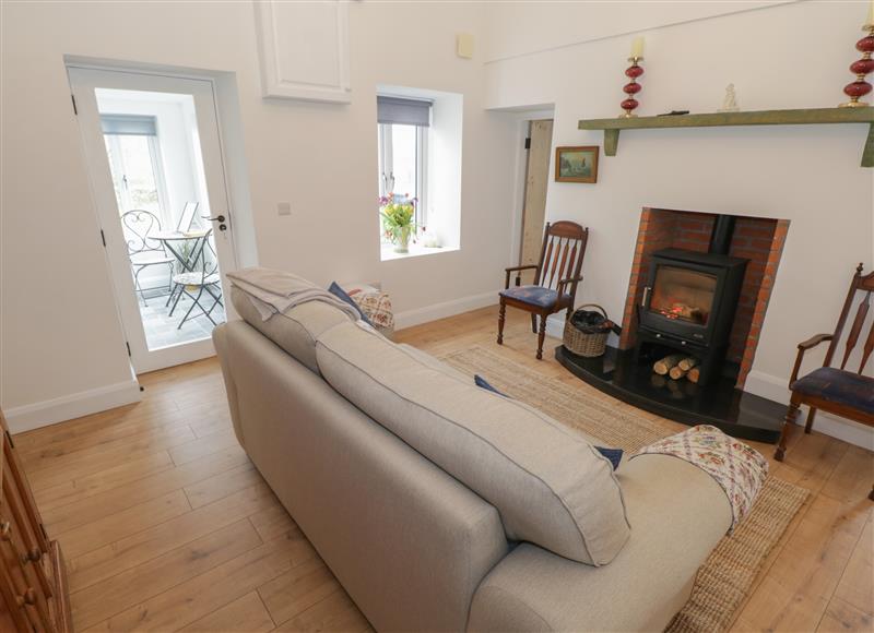 The living room at Cummer Cottage, Finny near Clonbur
