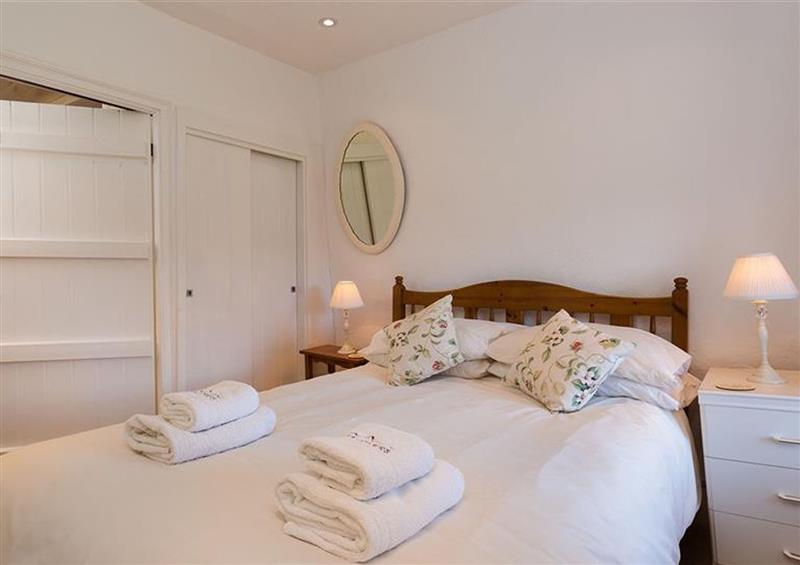 One of the bedrooms at Curdle Dub, Coniston
