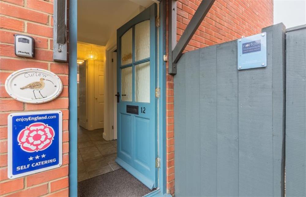 Entrance to Curlew Apartment at Curlew Apartment, Wells-next-the-Sea
