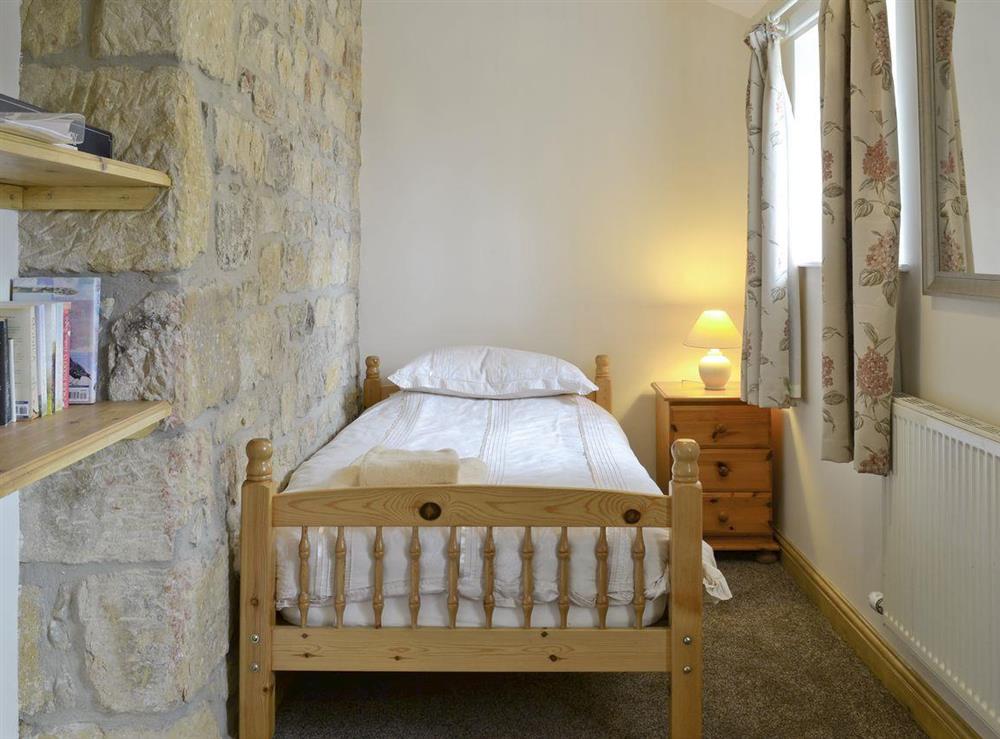 Airy single bedroom at Curlew Cottage in Belford, near Bamburgh, Northumberland